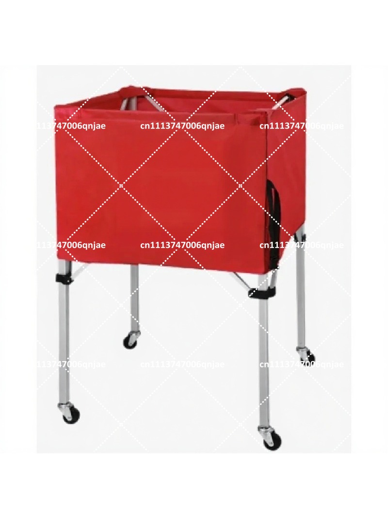 Sports Equipment Trolley - Faltbarer Ball-Aufbewahrungswagen, Robuster Leichtgewichtiger Wagen für
