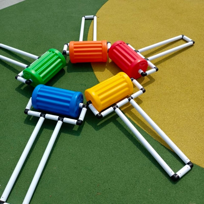 Sports Equipment Trolley - Roller-Trolley Outdoor-Sensorik-Integrations-Spielzeug Sporttrainingsausrüstung Farbiges Rennauto Verstärktes