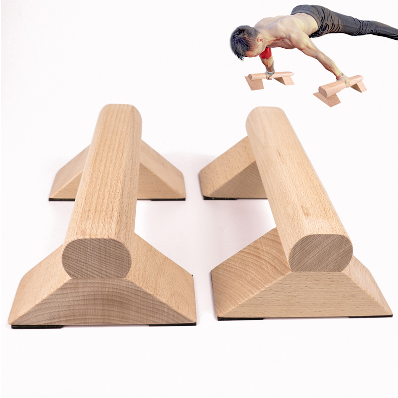 20 cm Holz-Push-Up-Bars für Fi – Sports Equipment Near Me Bewertung und Preis