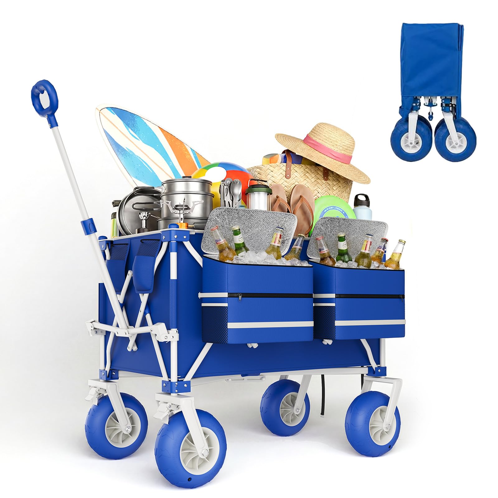 Robuster Strandwagen 460LBS Fa – Sports Equipment Trolley Bewertung und Preis