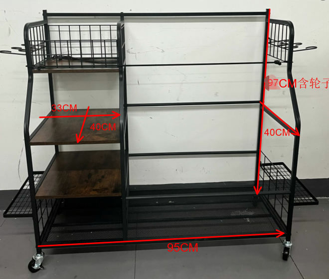 Rollbares Golf-Aufbewahrungsre – Sports Equipment Garage Organizer Bewertung und Preis