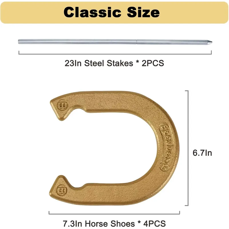 SpexDarxs Klassisches Hufeisen – Horseshoe Game Set Bewertung und Preis