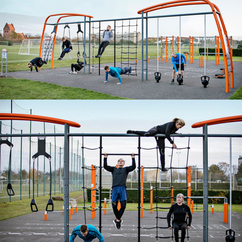 Kombination aus Outdoor-Fitnes – Sports Equipment And Facilities Bewertung und Preis
