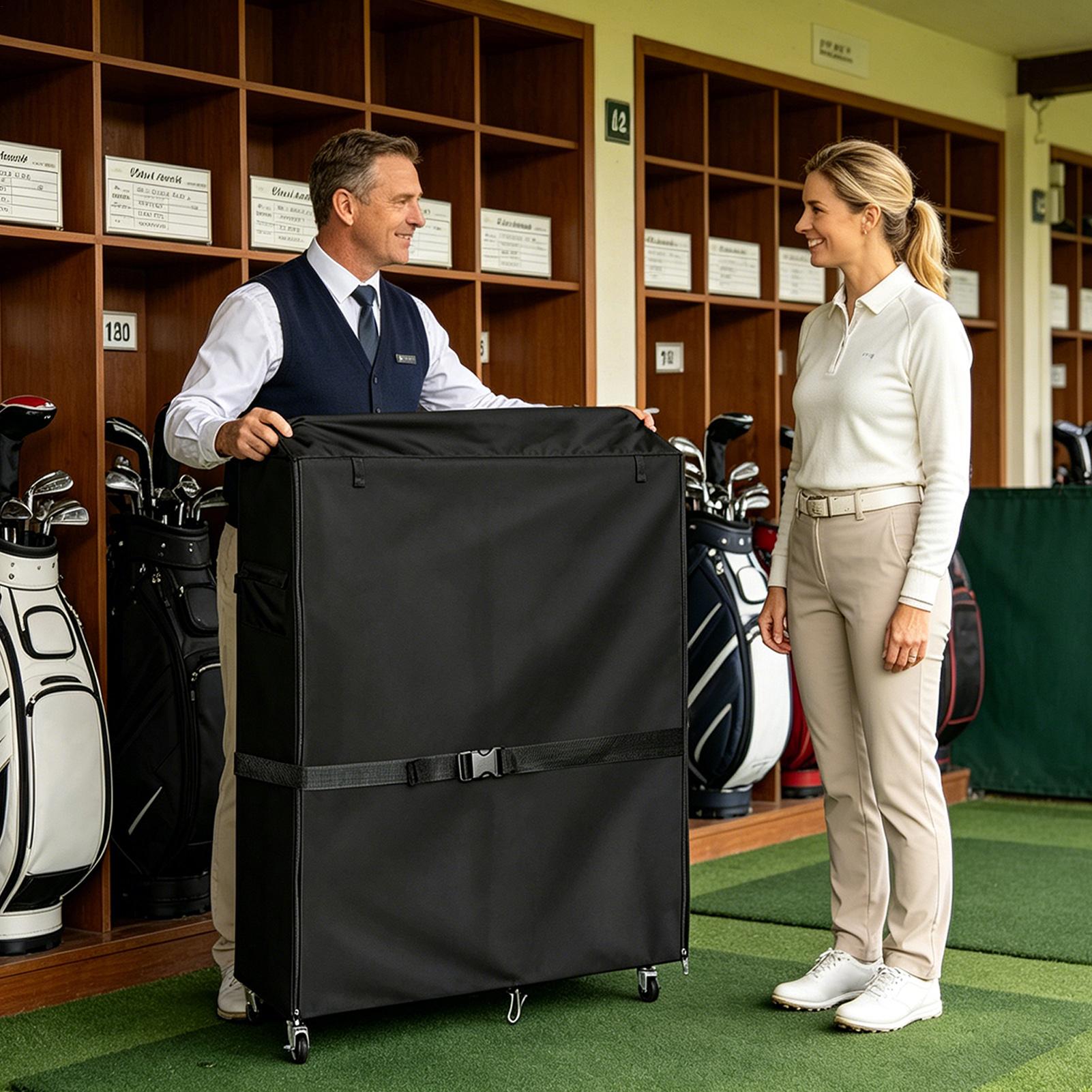 Golfbag-Aufbewahrungshülle aus – Sports Equipment Garage Organizer Bewertung und Preis