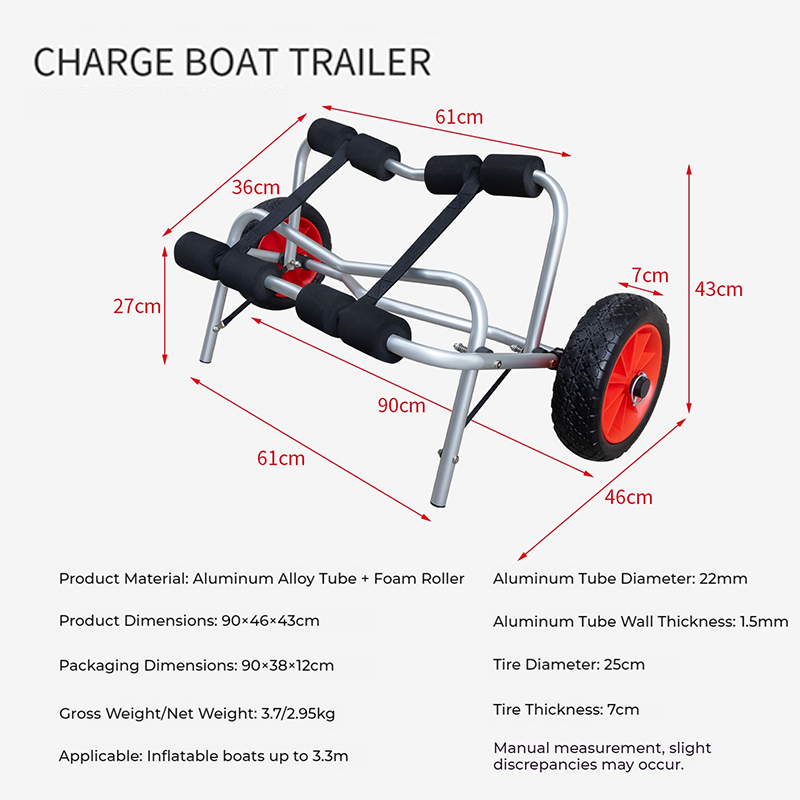 Tragbarer Faltbarer Kajak-Trol – Sports Equipment Trolley Bewertung und Preis