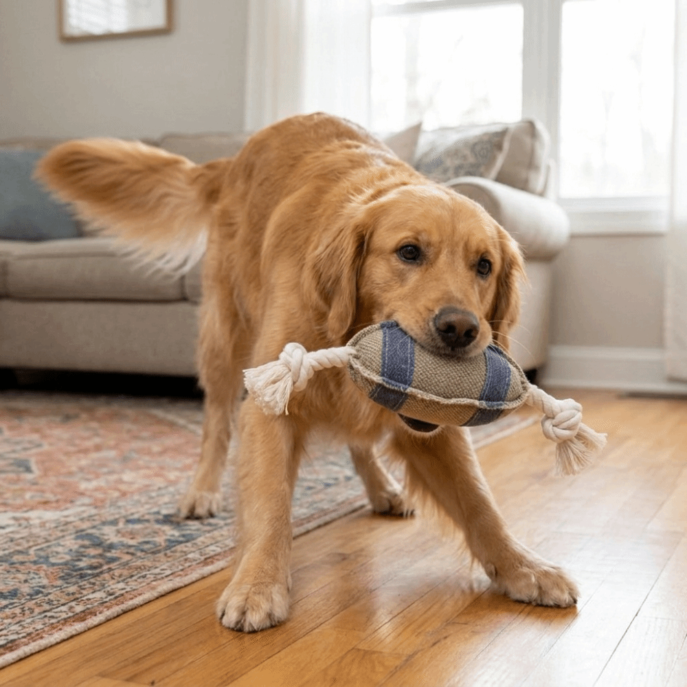 Bissfester Hunde-Kauknochen in – Rugby Training Ball Bewertung und Preis