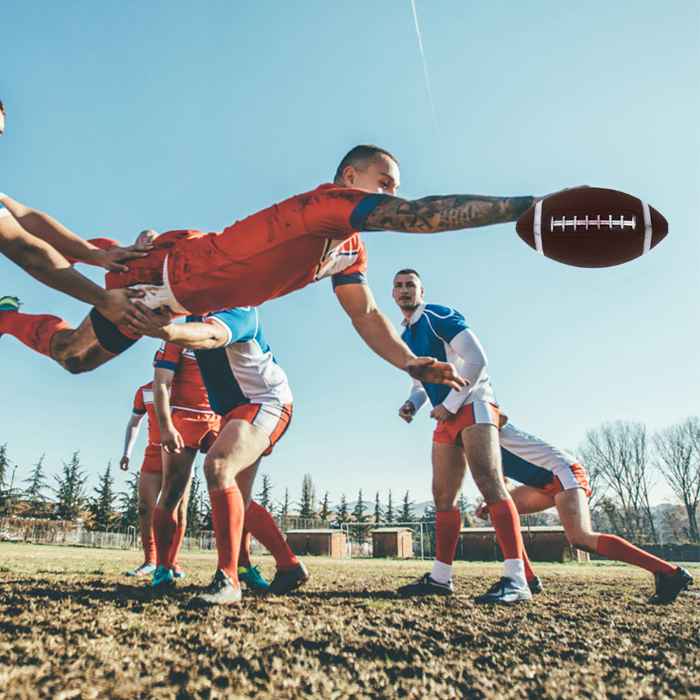 2 Stück aufblasbare Rugbybälle – Rugby Training Ball Bewertung und Preis