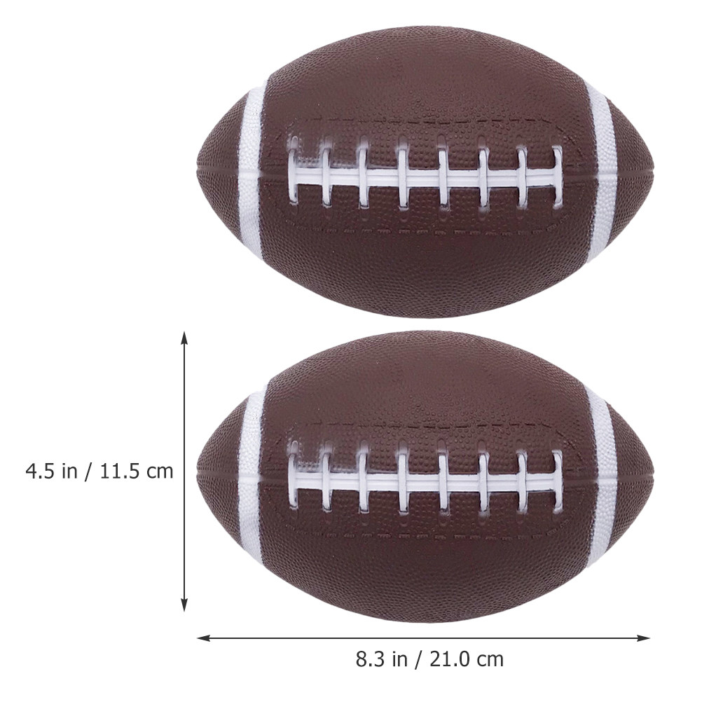 2 Stück aufblasbare Rugbybälle – Rugby Training Ball Bewertung und Preis