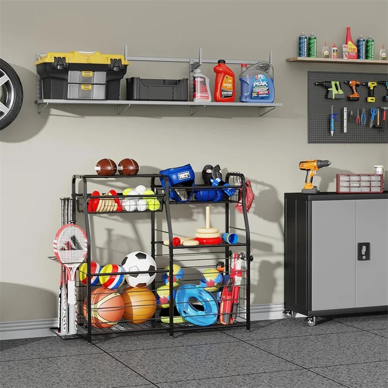 2026 Ball-Aufbewahrungsregal G – Sports Equipment Garage Organizer Bewertung und Preis